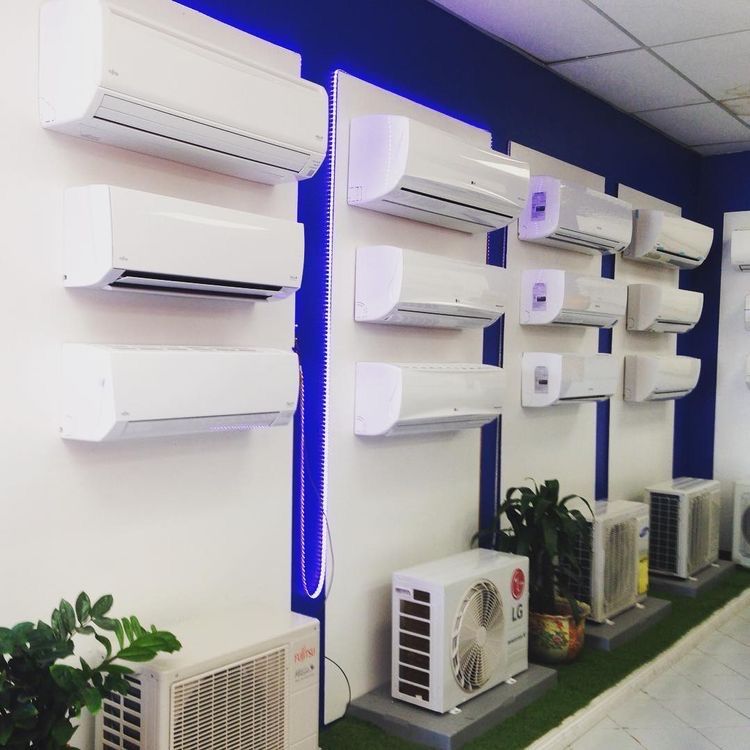 Office, showroom  bungalow  installed AC system