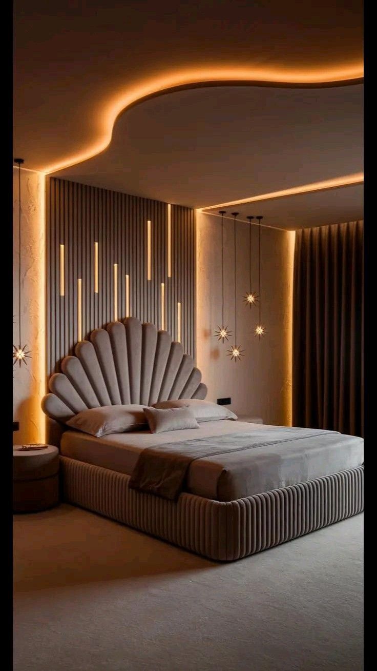 Aurora Shell Luxe Bedroom