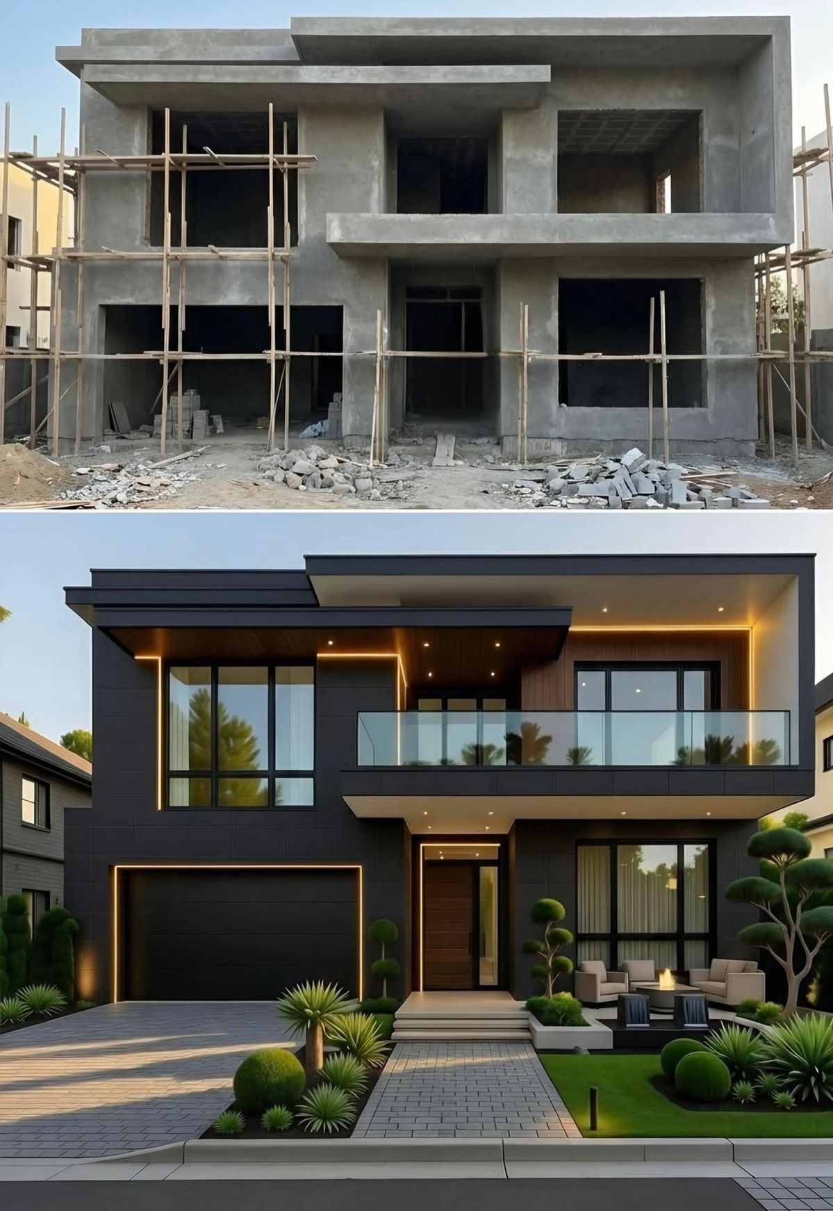 Complete house remodeling project