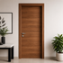 Modern Walnut Interior Door