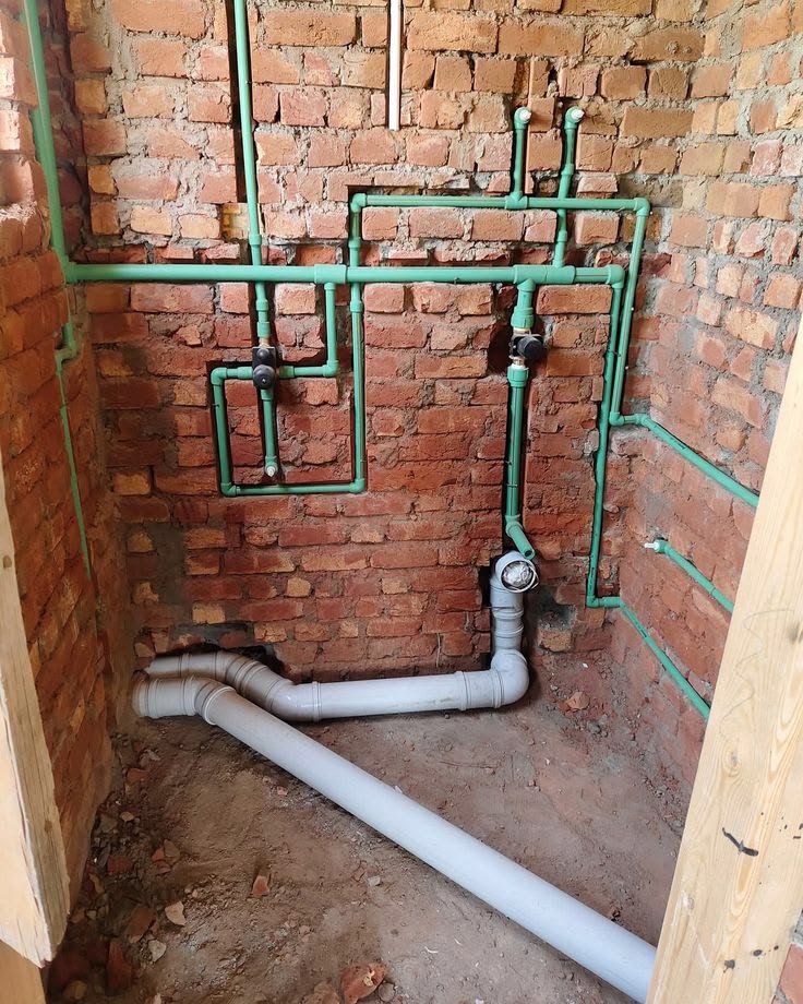 Complete plumbing renovation project