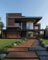 Modern Front Elevation Bungalow