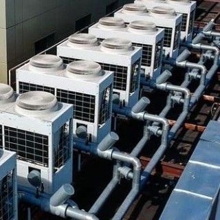 Rooftop AC units  project view