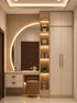 Vanity with LED Mirror
