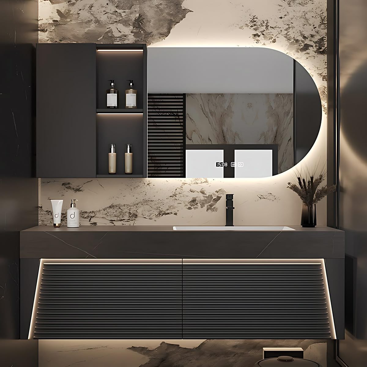Korean Solid Surface Vanity