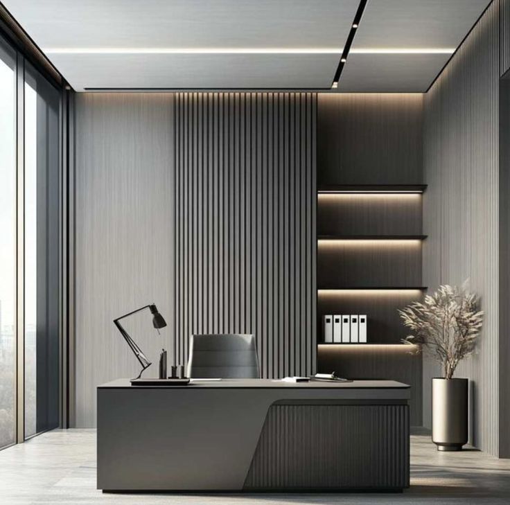Modern Luxury Executive Office Interior Design