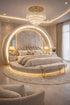 Royal Arch LED Luxury Bedroom Interior
