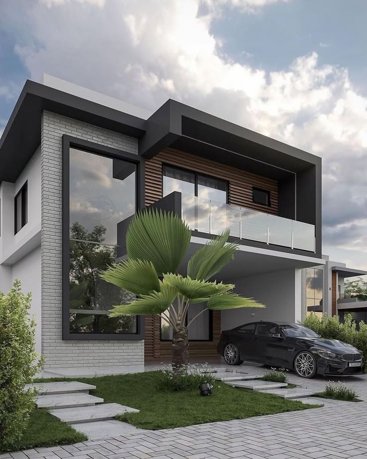 Modern Front View Bungalow
