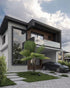 Modern Front View Bungalow