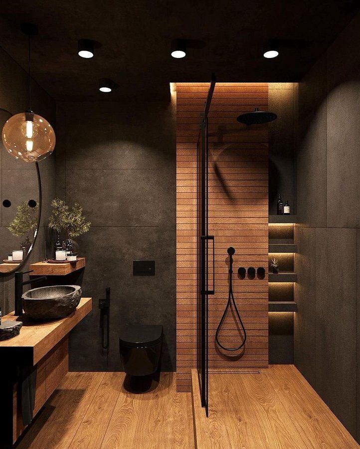 NoirWood Luxe Bathroom Suite