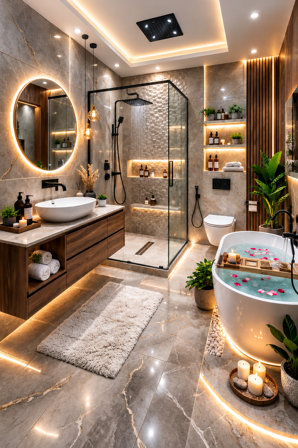 Modern Luxe Bathroom Vanity