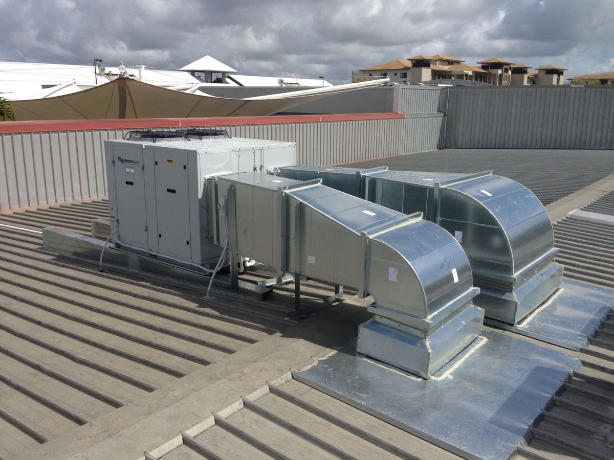 Rooftop AC units  project view